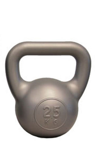 Fitness Mad PVC Kettle Bell Silver